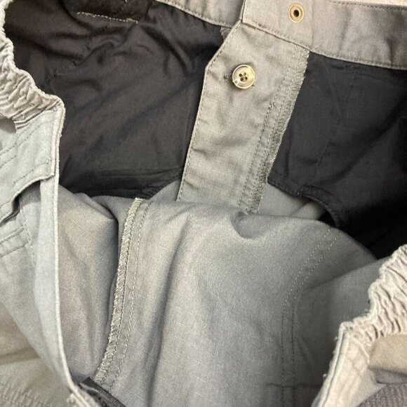 5.11 Tactical Men's Cargo Pants 38x30 Gray Flex Elastic Pockets Ripstop 210622 - Picture 16 of 16